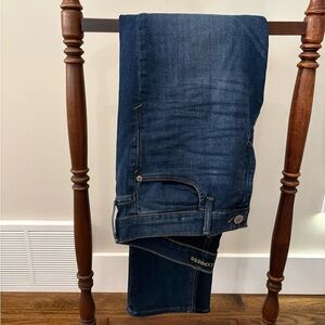 Express Women's Deep Indigo Skinny Jeans